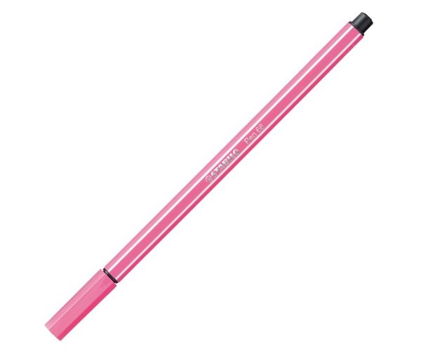 Stabilo: Pen 68 culoarea roz de 1mm