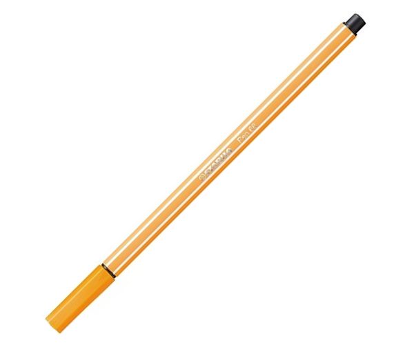 Stabilo: Pen 68 rostirón fluo narancssárga színben 1mm-es