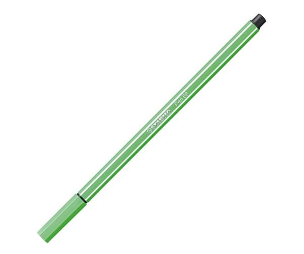 Stabilo: Pen 68 rostirón fluo zöld színben 1mm-es