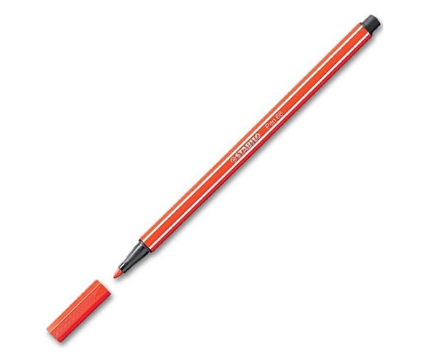 Stabilo: Pen 68 roșu deschis marker