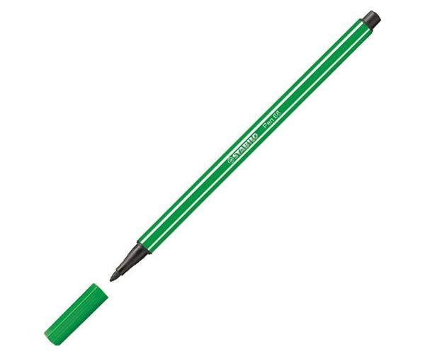 Stabilo: Pen 68 verde marker