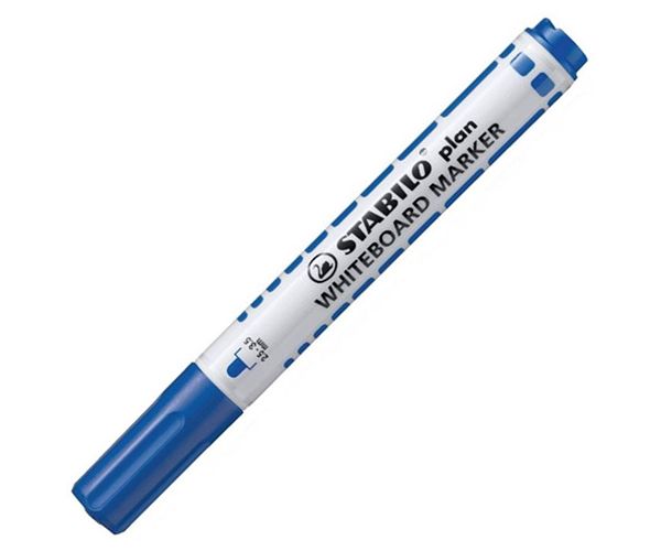 Stabilo: Plan WhiteBoard marker culoarea albastră