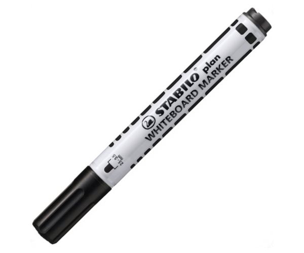 Stabilo: Plan WhiteBoard marker marker culoarea neagră
