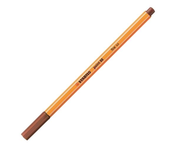 Stabilo: Point 88 0,4mm culoare de cărămidă