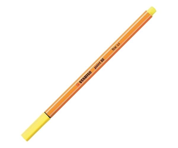 Stabilo: Point 88 0,4mm galben lămâie culoare