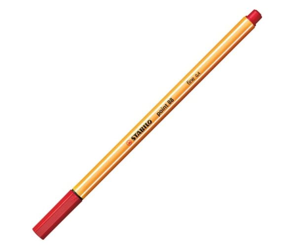 Stabilo: Point 88 de 0,4mm culoarea roșie