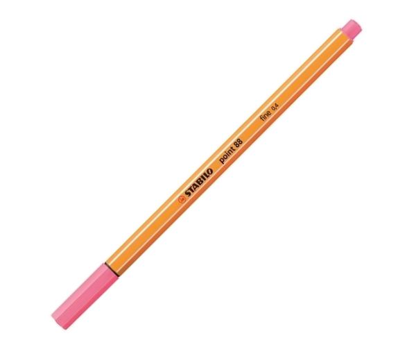 Stabilo: Point 88 tűfilc 0,4mm-es halvány rózsaszín színben