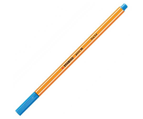 Stabilo: Point 88 fine 0,4mm culoarea albastră de mare