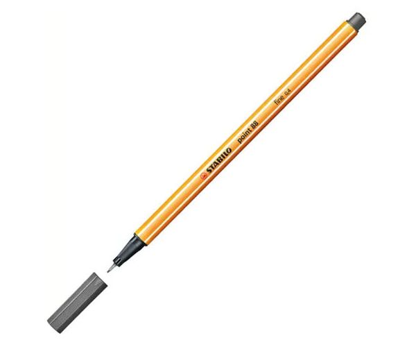 Stabilo: Point 88 sötét szürke tűfilc 0,4mm