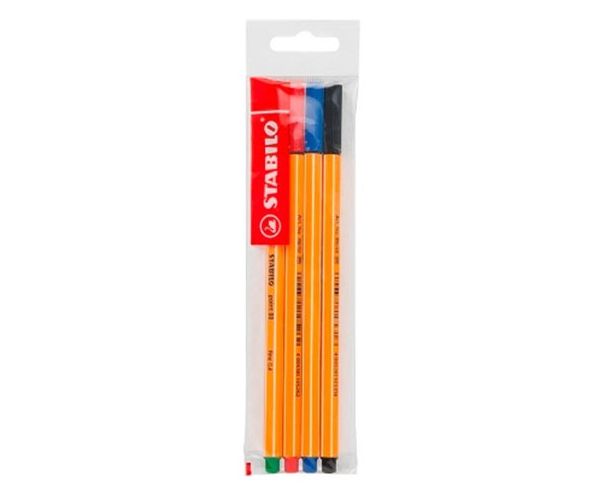 Stabilo: Point 88 set pen 4 bucăți