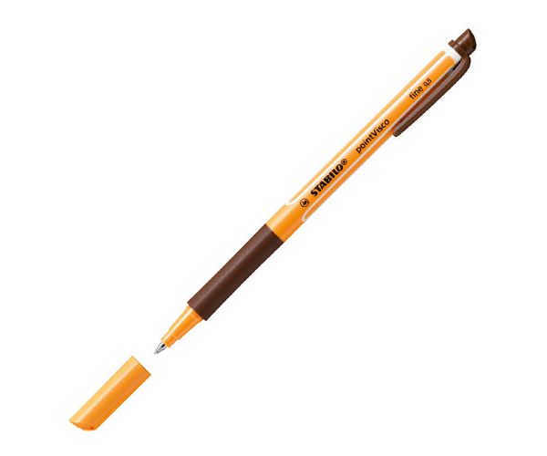 Stabilo: Point Visco barna golyóstoll 0,5mm