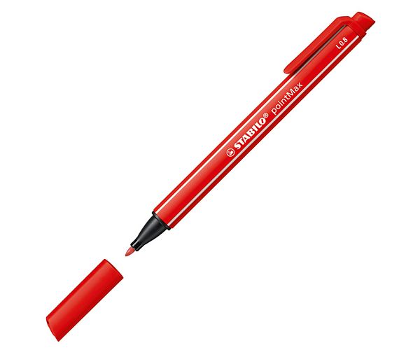 Stabilo: pointMax rostirón kárminvörös színben 0,8mm