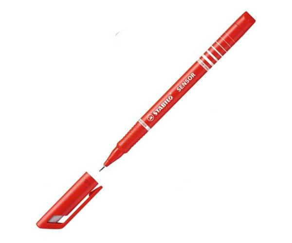 Stabilo: SENSOR "F" roșu marker 0,3mm