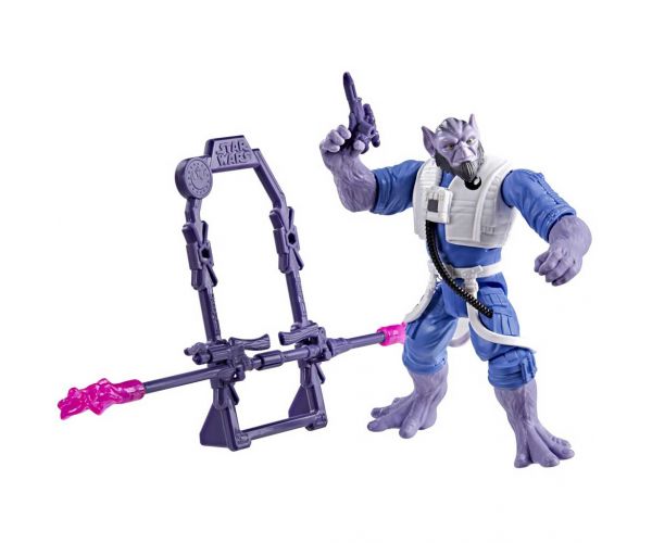 Star Wars: ActionVerse figurină Garazeb ZEB Orrelios de 11 cm cu accesorii - Hasbro