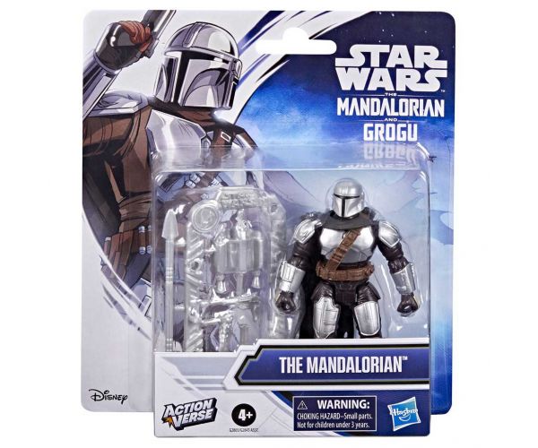 Star Wars: ActionVerse figurină The Mandalorian de 11 cm cu accesorii - Hasbro