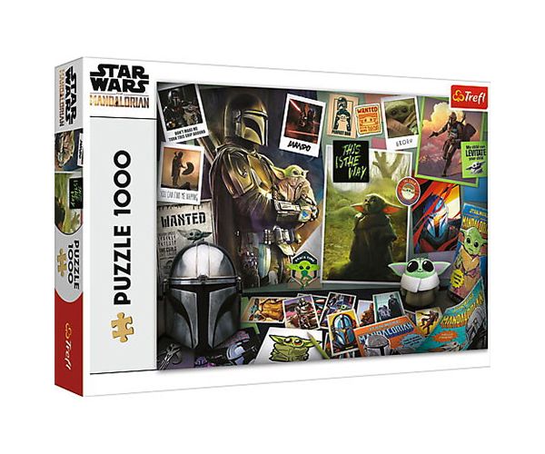 Star Wars: Grogu 1000 bucăți puzzle - Trefl