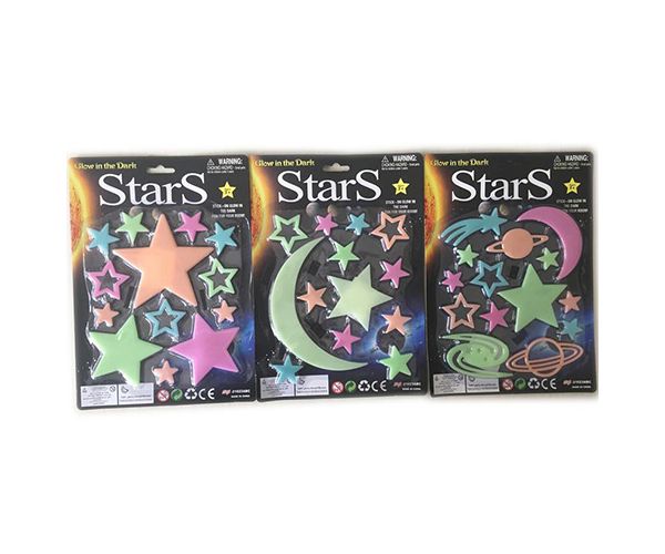StarS abțibild pentru perete stele strălucitoare set mai multe variante