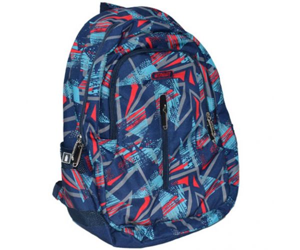 Street United Flaw ghiozdan cu trei compartimente, rucsac 33x17,5x45cm ​