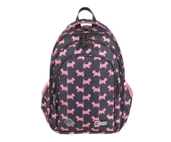St.Right Doggies ergonomic rucsac ghiozdan 16"
