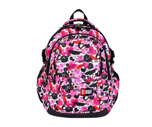 St.Right Hearts ergonomic rucsac ghiozdan 40x28x18cm