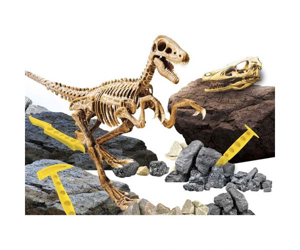Sunt Genius Velociraptor set arheologic - Lisciani