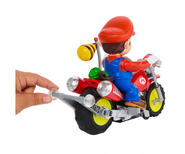 Super Mario Galaxy: motocicletă RC cu telecomandă din film - Mattel