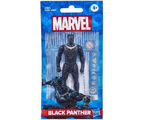 Supereroi Marvel Figurină Pantera Neagră de 9 cm - Hasbro