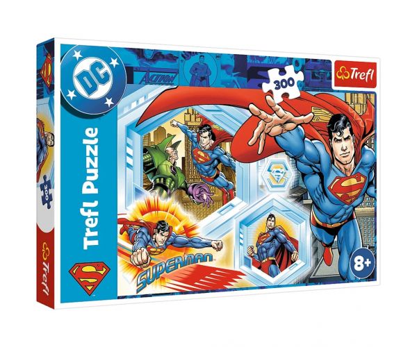 Superman, puzzle de 300 piese indestructibil - Trefl