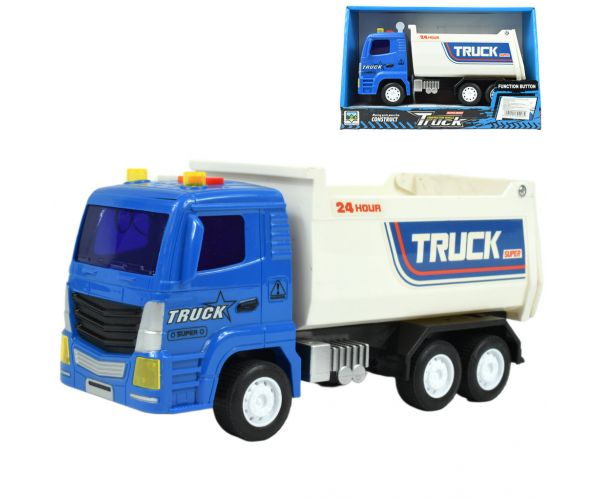 Super Truck: camion albastru 23cm