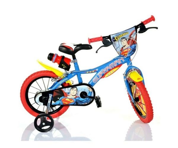 Superman gyerek bicikli 16-os méretben - Dino Bikes kerékpár