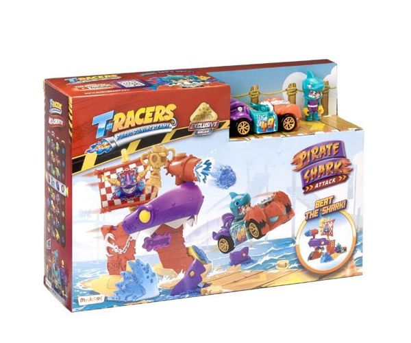T-Racers: Atacul piraților cu rechini set de joacă