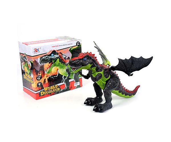 Szárnyas T-Rex dinoszaurusz fénnyel és hanggal