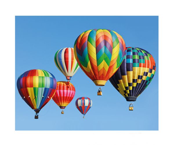 Tablou mozaic cu diamante: Set pictură cu diamante balon cu aer cald 40x50cm