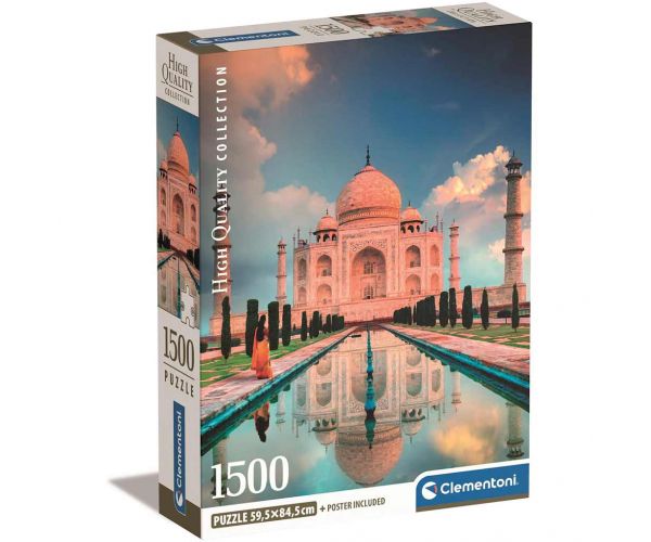 Taj Mahal 1500db-os HQC puzzle 59,5x84,5cm - Clementoni