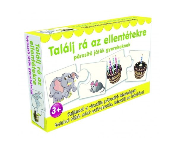 Találj rá az ellentétekre párosító játék