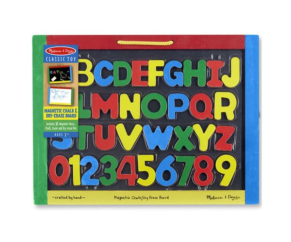 Tabel de desen lemn cu litere magnetice - Melissa & Doug