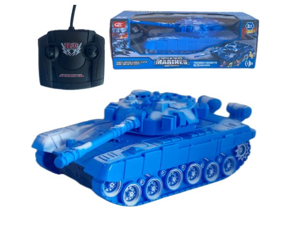 Tanc T-90 cu telecomandă RC cu efecte de lumină și sunet în două versiuni de 20 cm