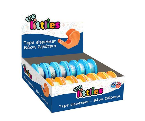 Tape dispenser Bandă adezivă în 2 culori 1 bucată