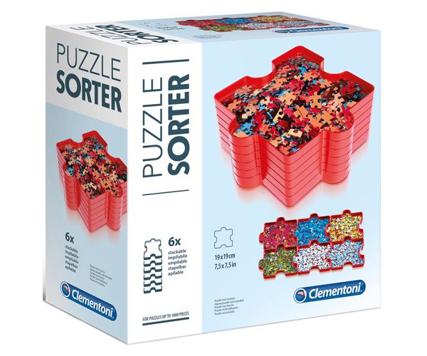 Puzzle szortírozó tálca 6db-os szett - Clementoni