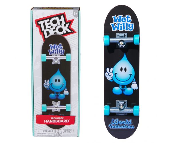 Tech Deck: Handboard óriásdeszka World Industries Wet Willy mintás gördeszka - Spin Master