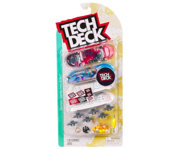 Tech Deck: Jocurile Olimpice Paris 2024 set skateboard fingerboard Gustavo - Spin Master