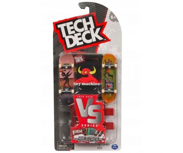 Tech Deck: Set de fingerboard (skateboard degete) Toy Machine VS. seria - Spin Master