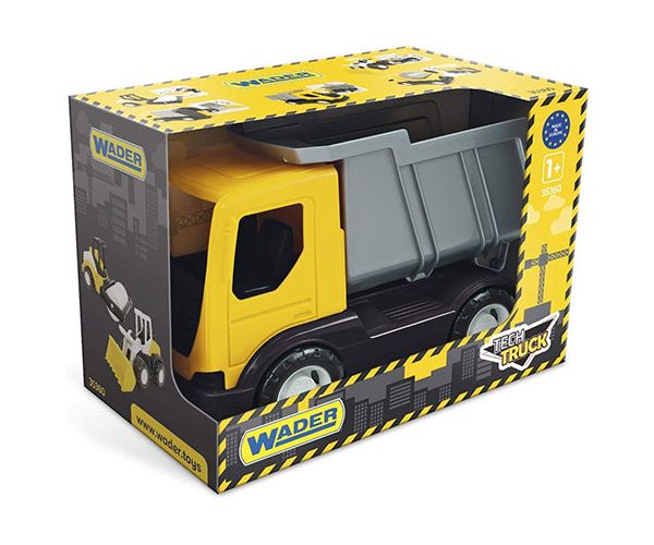 Tech Truck vehicul galben 23cm - Wader