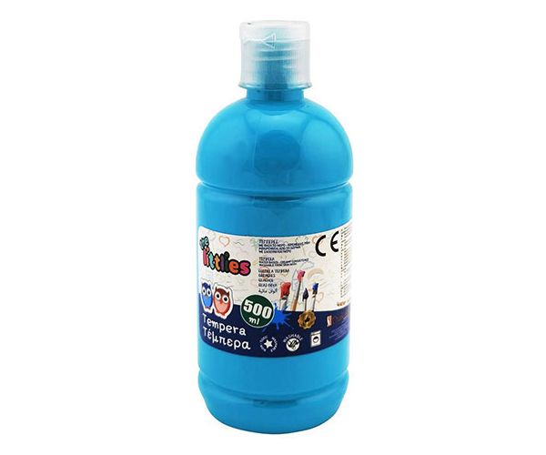 Tempera cyan albastru culoare 500ml