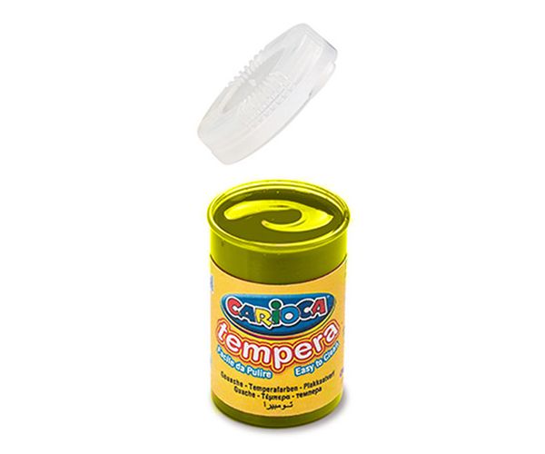 Citromsárga tempera tégelyben 6x35 gr - Carioca