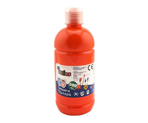 Tempera portocaliu culoare 500ml