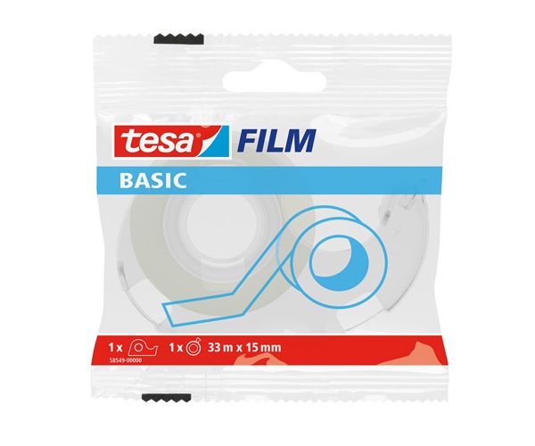 ICO: Bandă adezivă Tesa Basic 33m x 15mm 