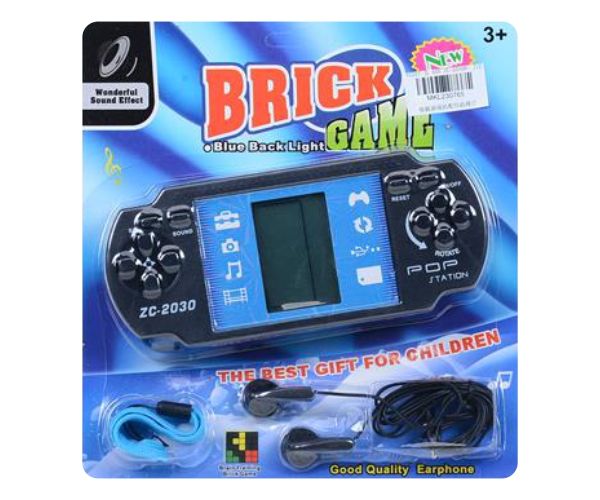 Tetris de mână consolă jucărie cu accesorii
