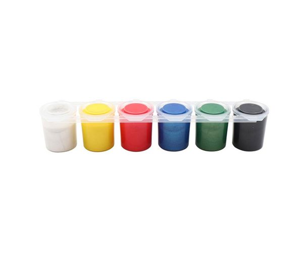 The Littlies: Metál 6 db-os tempera szett 25ml