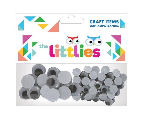 The Littlies: Ochi de plastic 40 bucăți set 20x15mm și 20x20mm mărimi